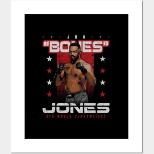 Jon Jones Bones Fighter Posters and Art